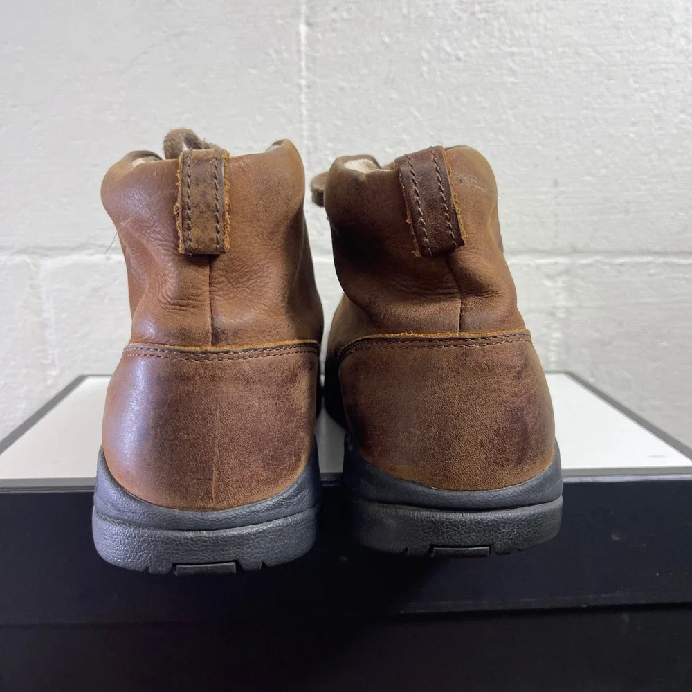 Keen Bidwell 13016-TOBC Brown Leather‎ Ankle Boots Lace up Men's Size 11 US